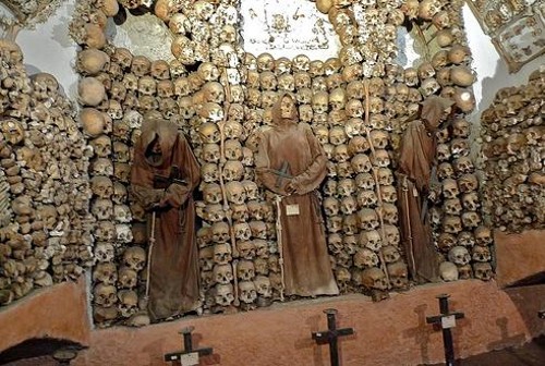 Santa Maria della Concezione: sobrecogedor osario