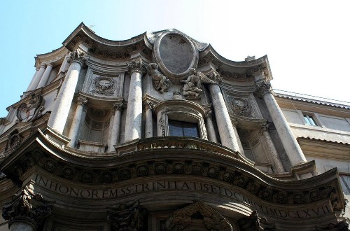 San Carlo alle Quattro Fontane, primera gran obra de Borromini